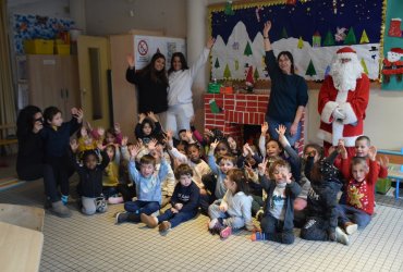 PÈRE NOËL DANS LES ÉCOLES ET ACCUEILS DE LOISIRS